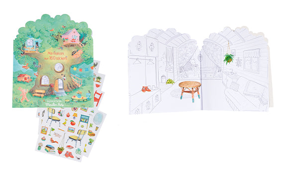 La Grande Famille Coloring and Sticker Book
