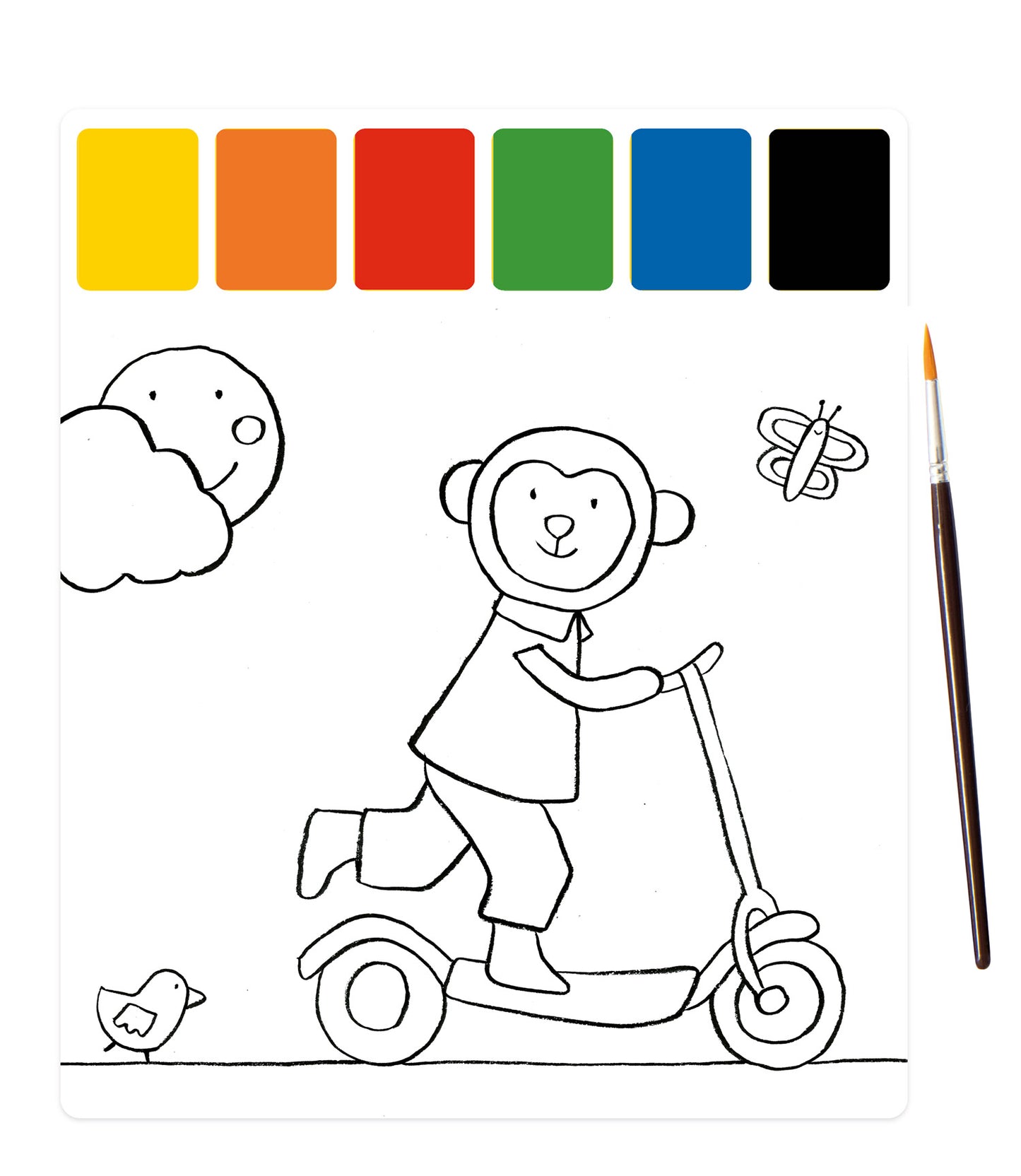 Les Popipop Magic Palette Painting