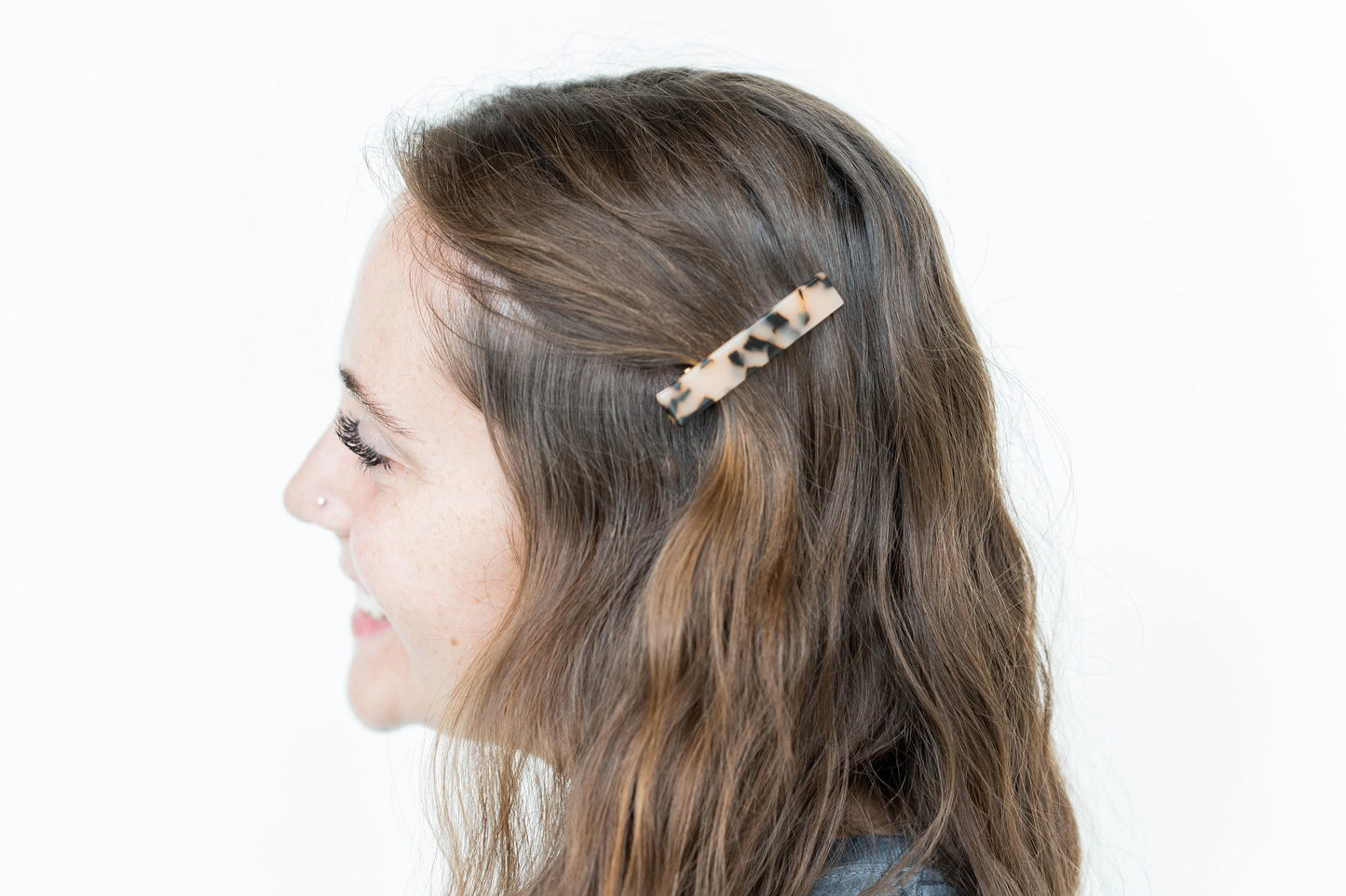 Eleanor Hair Clip - Blonde Tortoise