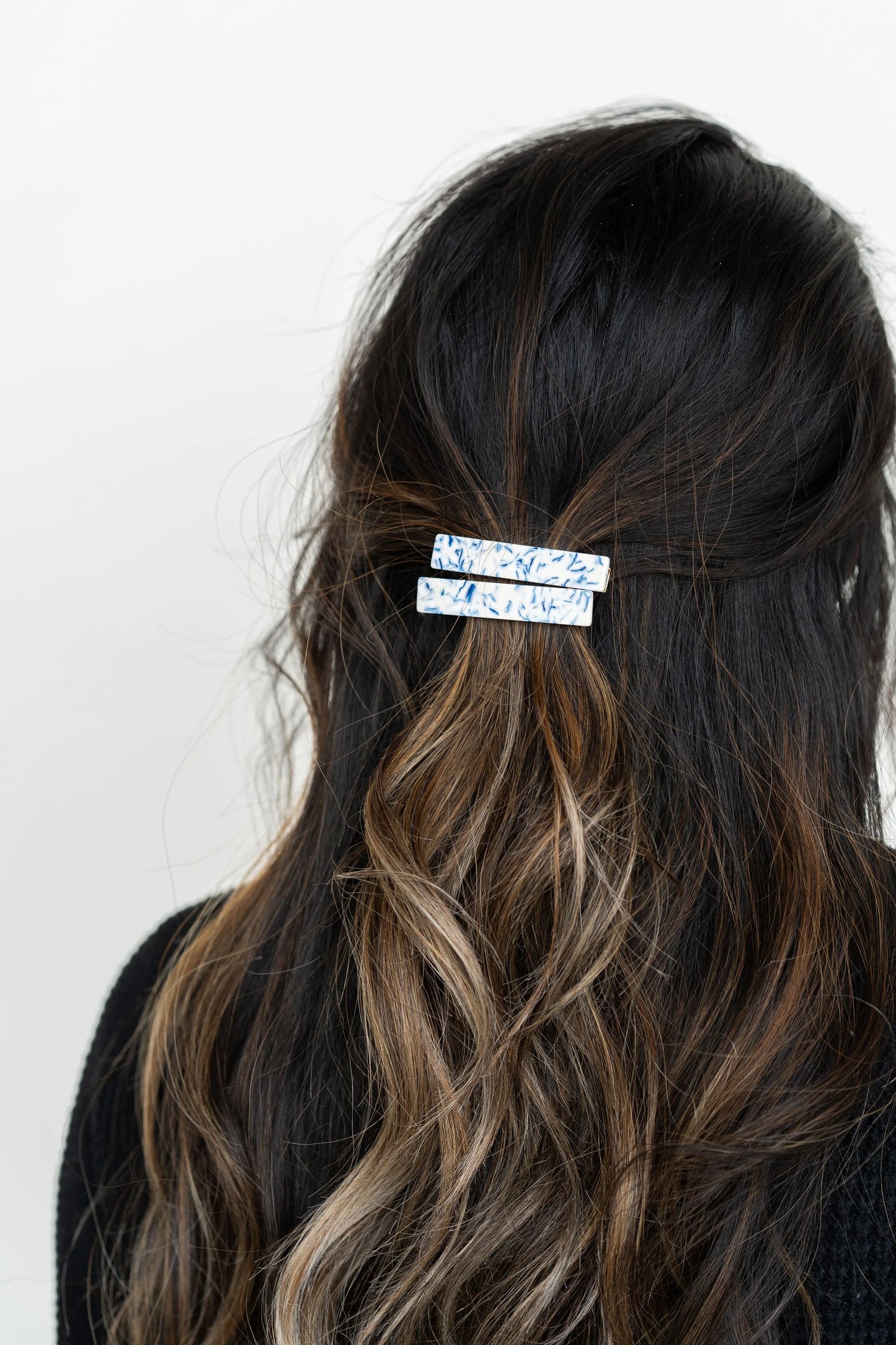 Eleanor Hair Clip - Greek Goddess Blue