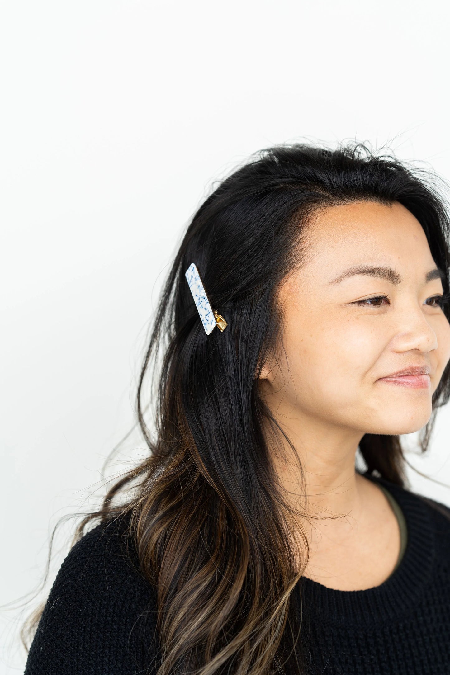 Eleanor Hair Clip - Greek Goddess Blue