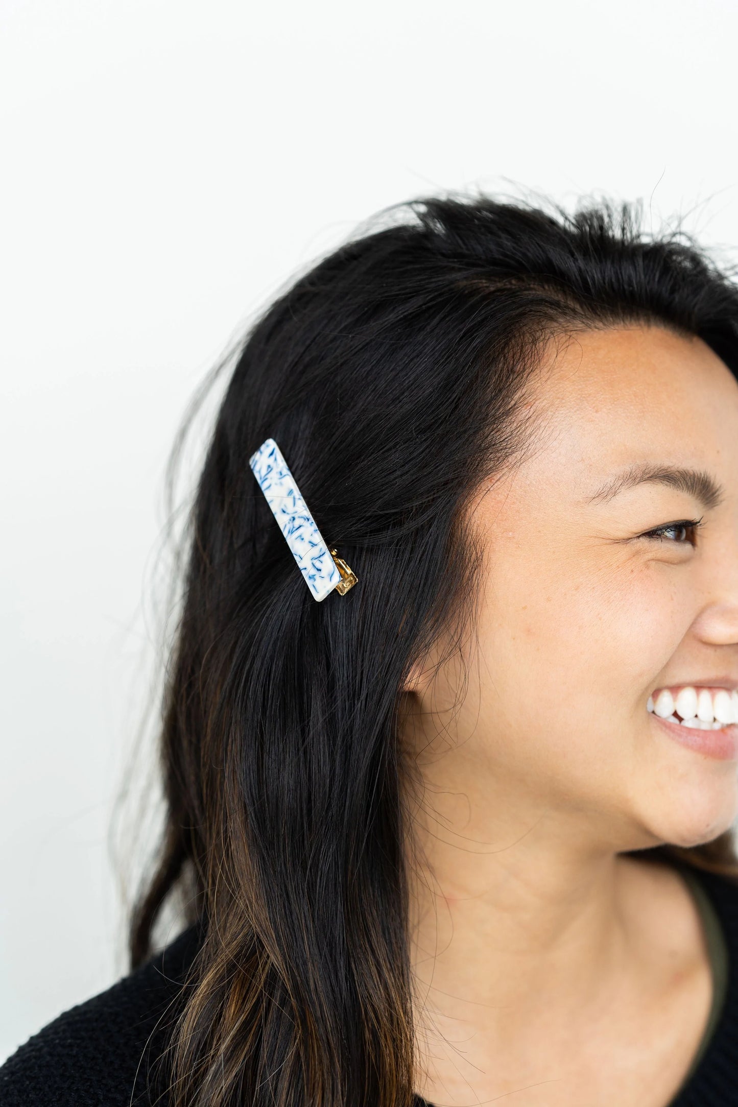 Eleanor Hair Clip - Greek Goddess Blue