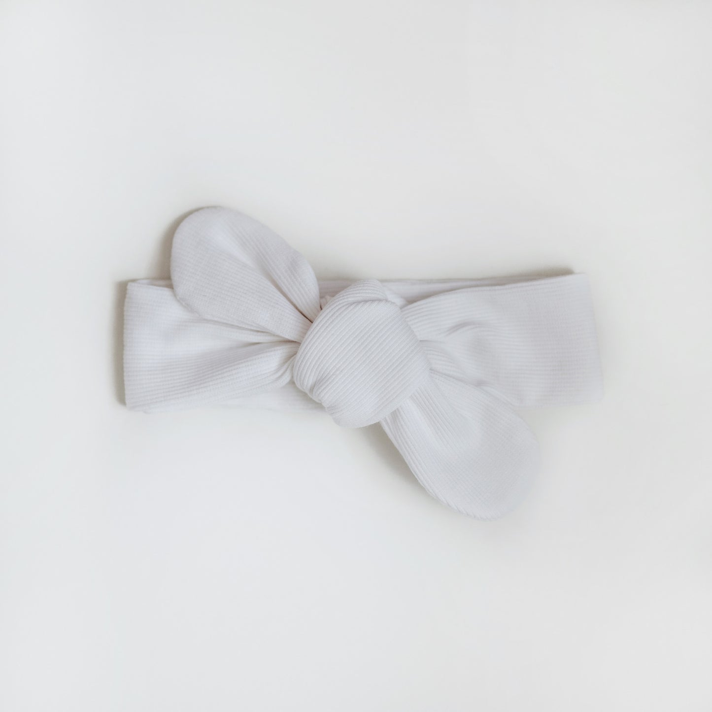 Ribbed Topknot - Milk