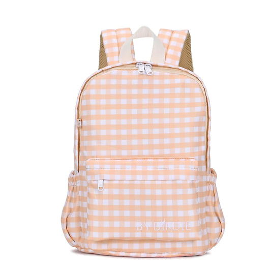 Pink Gingham Backpack - Mini