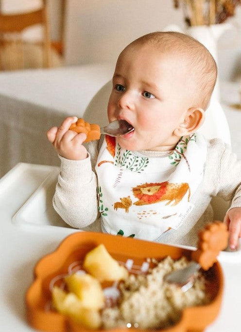 Born to be Wild Silicone Snack Plate - Lion