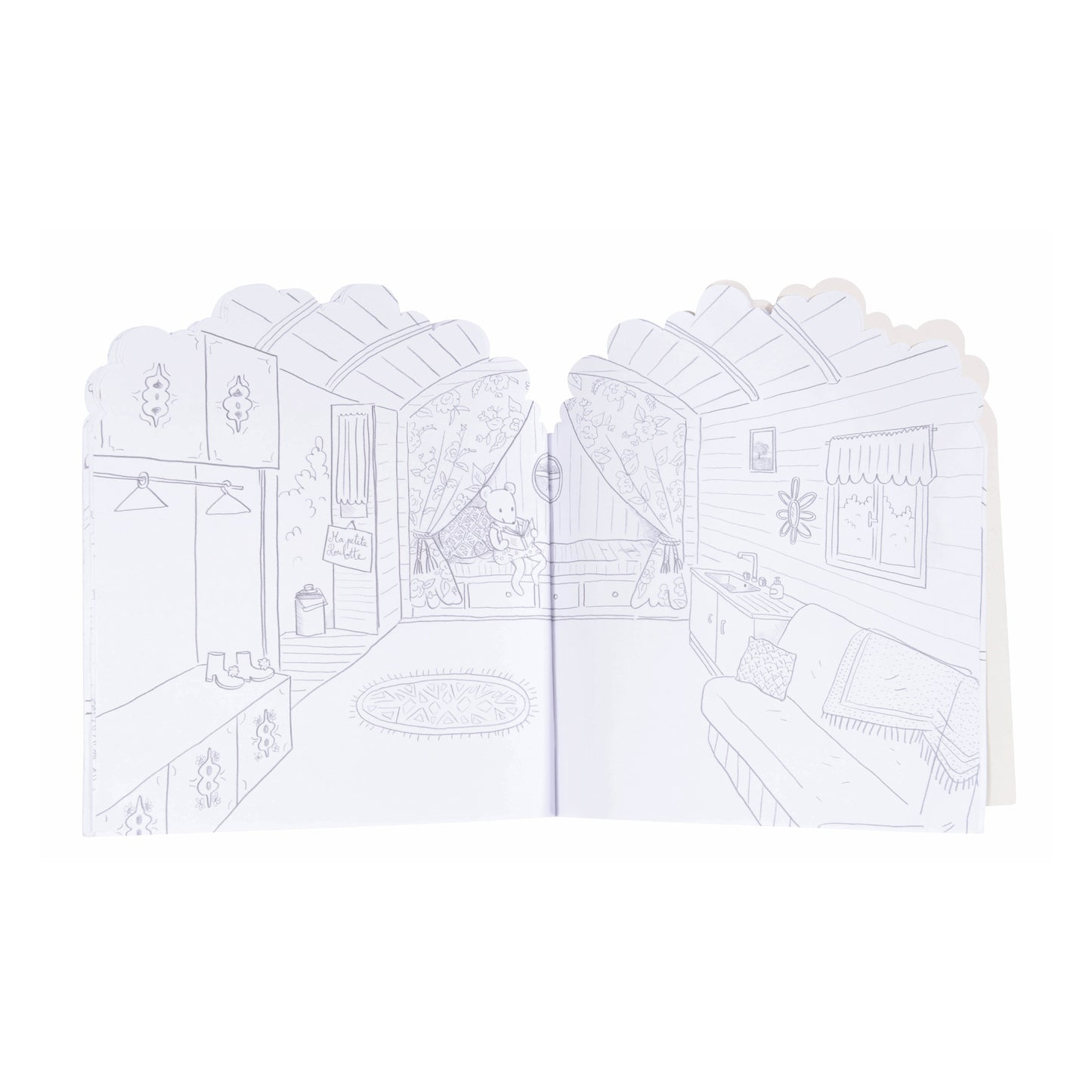 La Grande Famille Coloring and Sticker Book