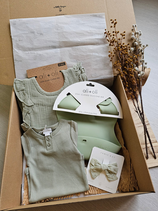 Hey Baby Giftset (Sage)