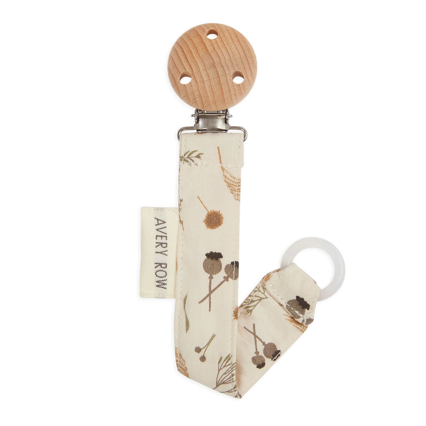 Organic Cotton Pacifier Holder - Nature Trail
