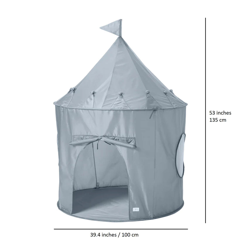 Recycled Fabric Play Tent (Blue)