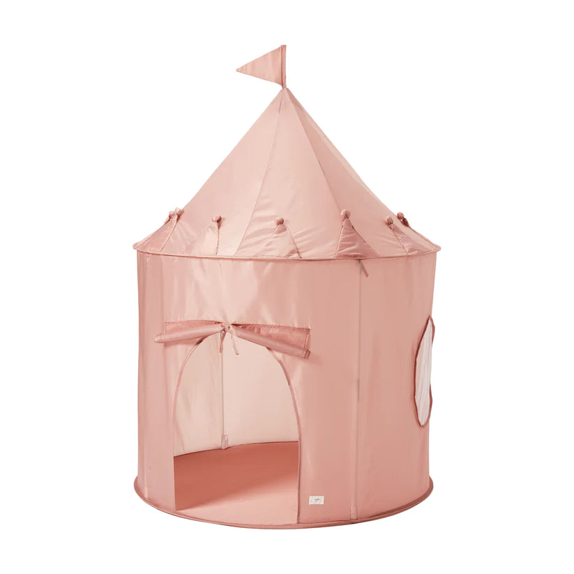 Recycled Fabric Play Tent (Pink)