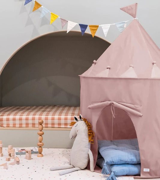 [PREORDER] Recycled Fabric Play Tent (Pink)