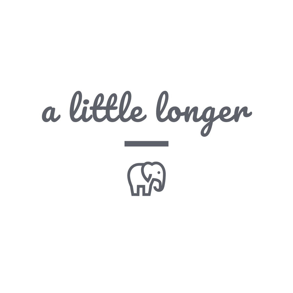 A Little Longer logo