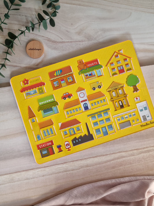 Aujourd’hui C’est Mercredi Stencil Set - City