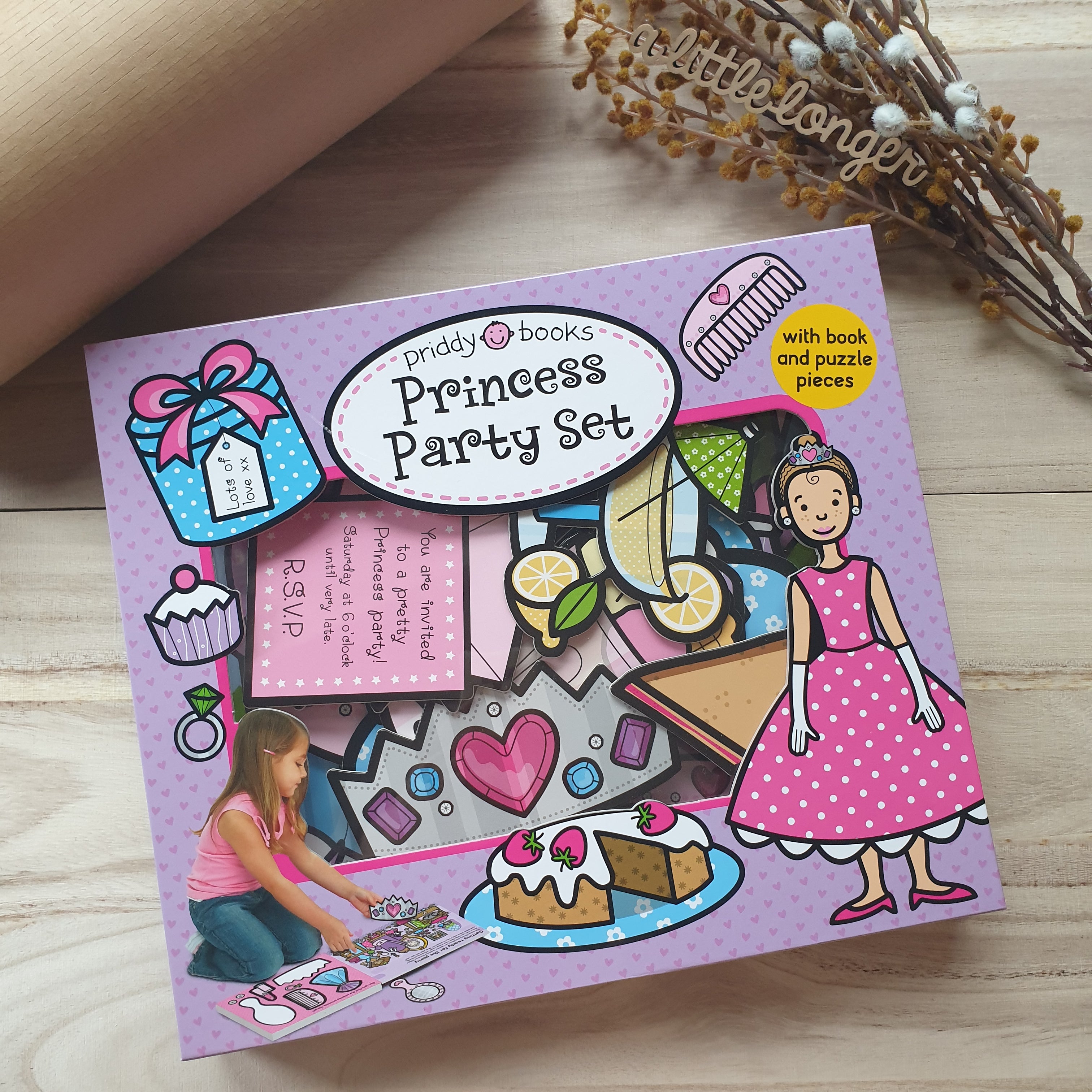 絵本　Let's Pretend Princess Party Set