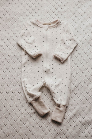 Dotty Zip Suit