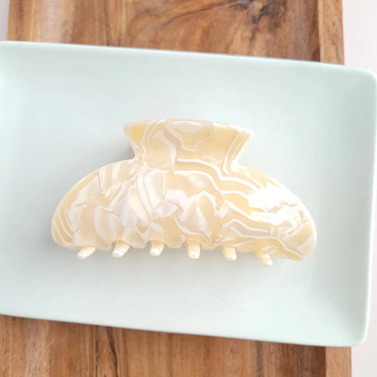 Candace Hair Claw - Ivory