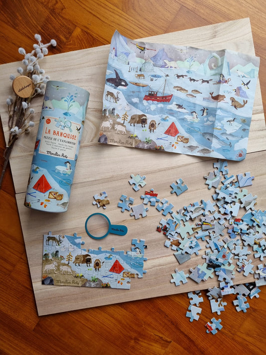 Les Grands Explorateurs 96pc Puzzle - Arctic