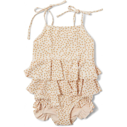 Manuca Frill Swimsuit - Buttercup Yellow (18m)