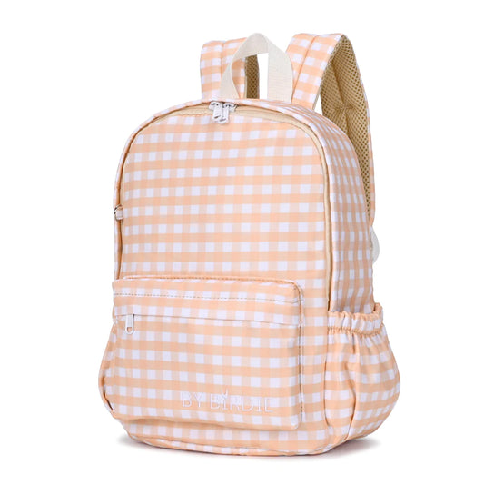 Pink Gingham Backpack - Junior