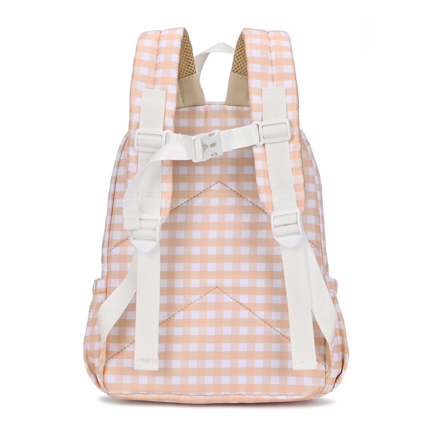 Pink Gingham Backpack - Junior
