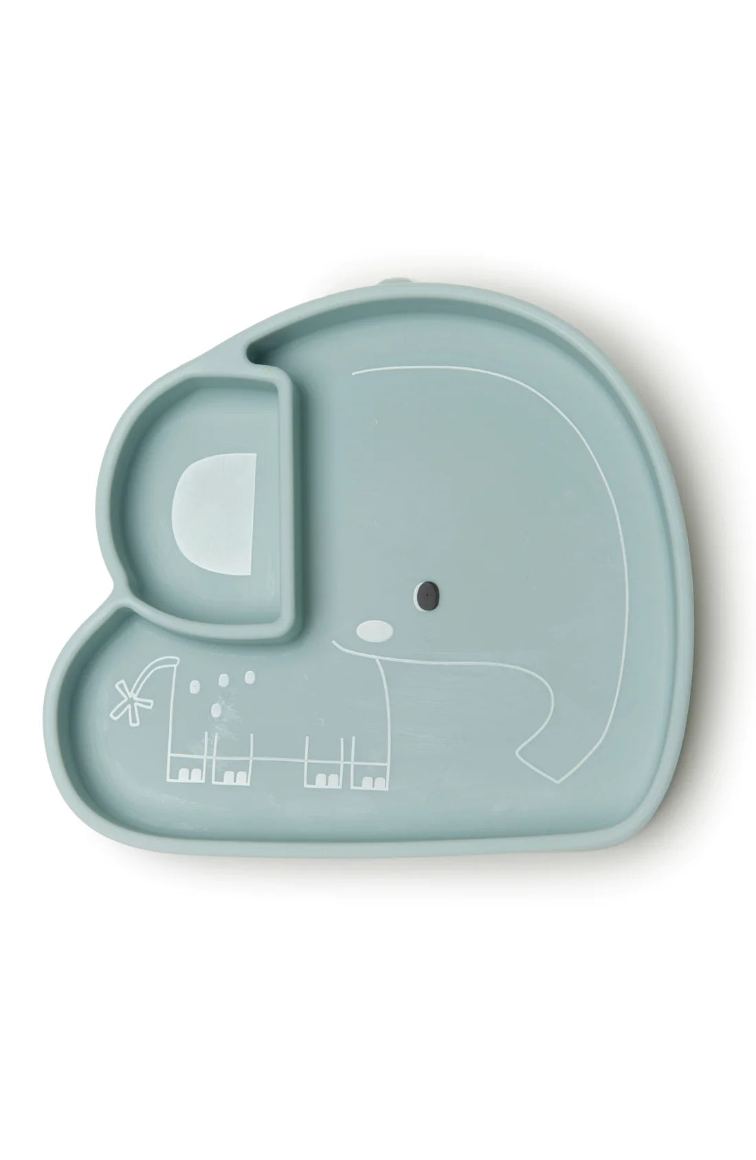 Born to be Wild Silicone Snack Plate - Elephant
