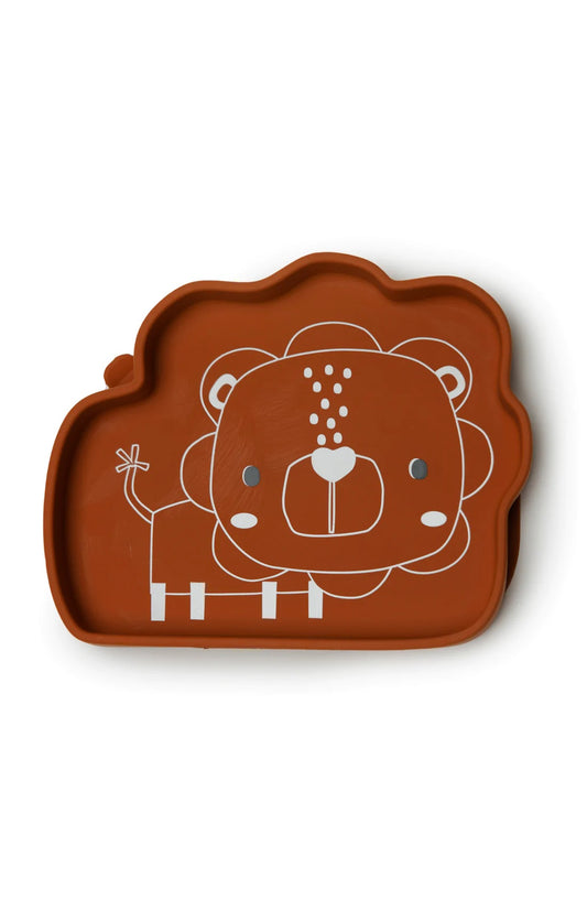 Born to be Wild Silicone Snack Plate - Lion